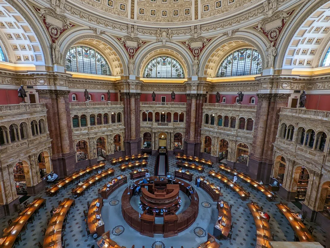 Library of Congress, Thomas Jefferson Building, Washington