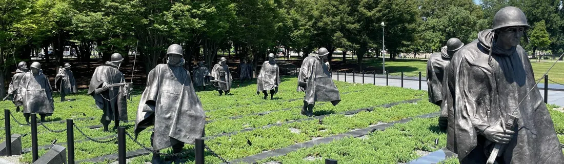Korean War Veterans Memorial, Washington