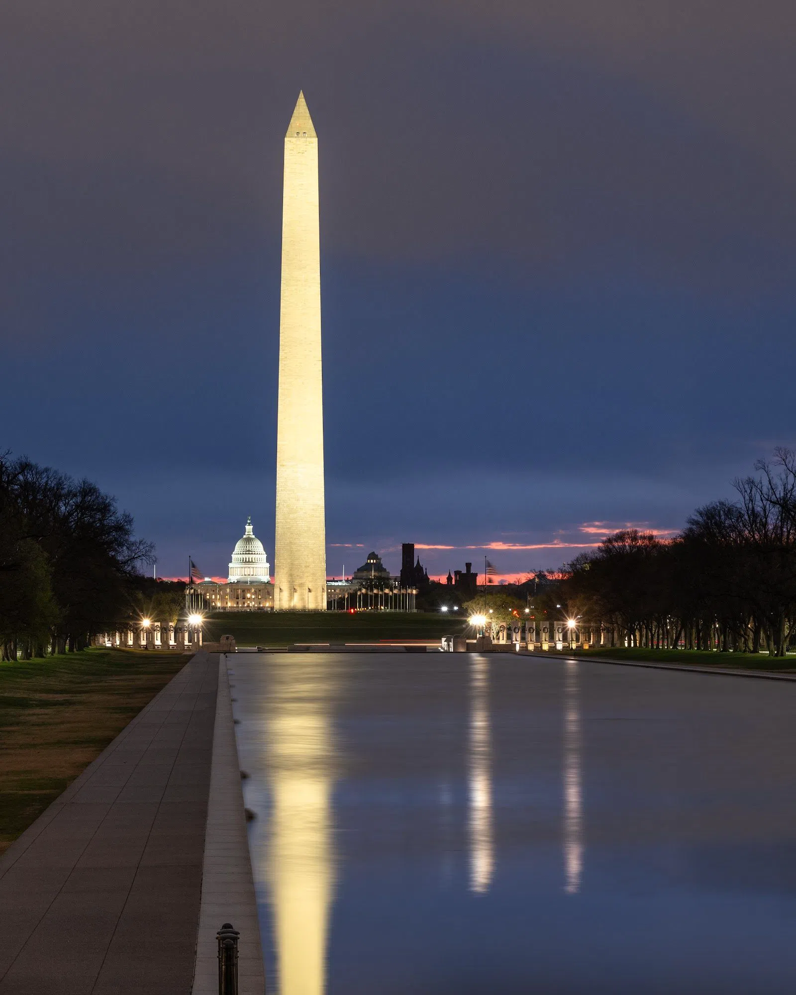 Lincoln Memorial Reflecting Pool, Washington